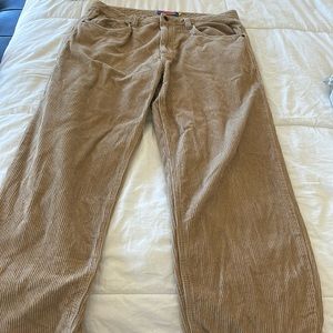 Mens Empyre corduroy tan skate pants size 33
